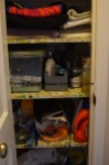 Closet needs organizing